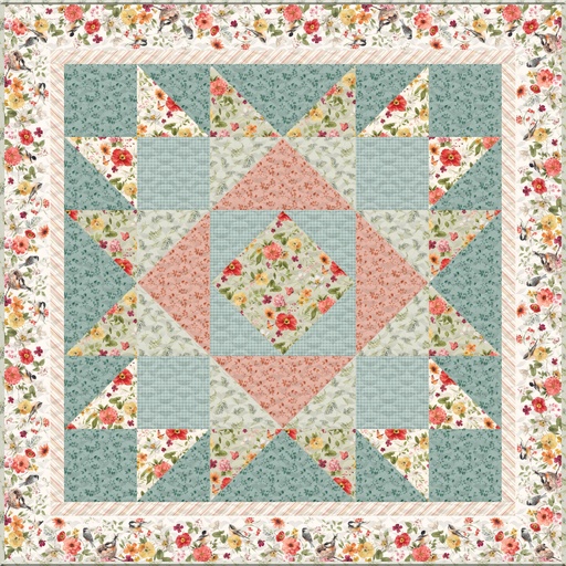 Flow, Contemporary Quilt Kit cheapest - Modern Quilt Kit, Throw Quilt Kit